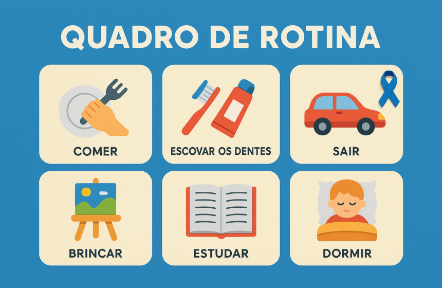 10 dicas para ajudar crianças autistas a lidar com mudanças de tarefas