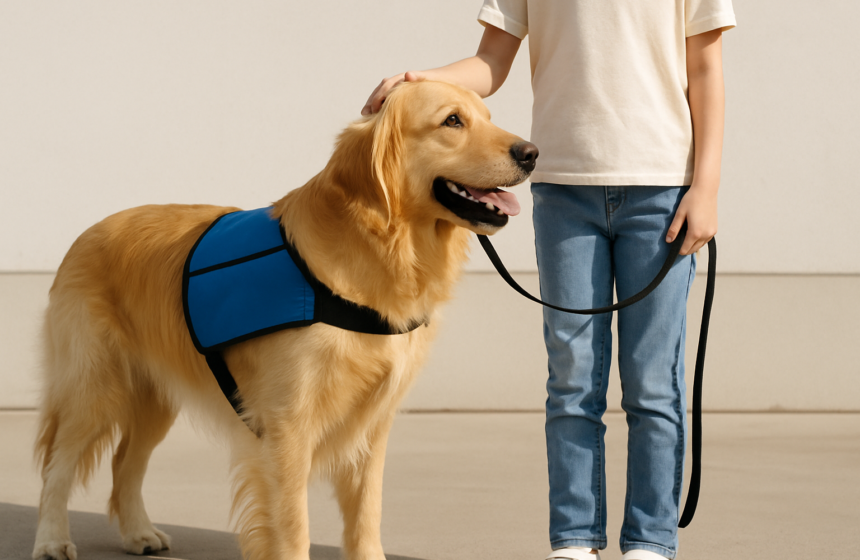 Cão de Serviço para Autistas: Apoio, Segurança e Autonomia