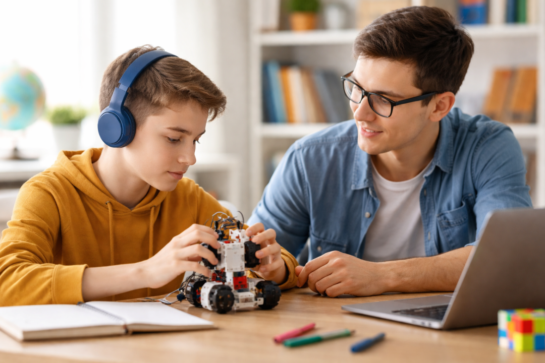 Ilustração digital gerada por IA